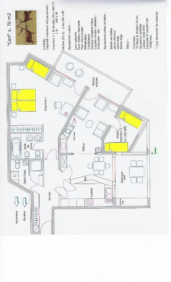 Apartmán Chalet Bouquetin- Cerf La Plagne